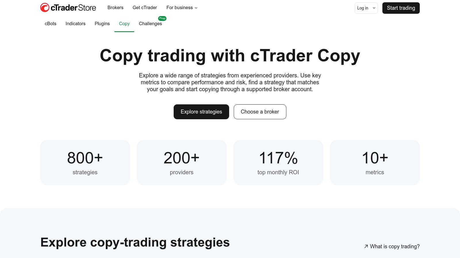 cTrader Copy