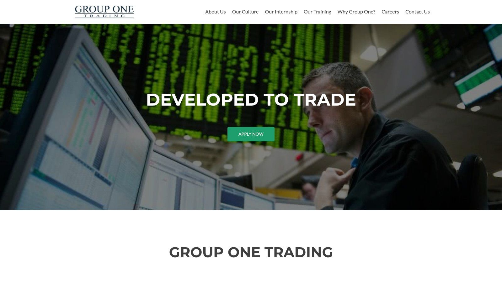 Group One Trading