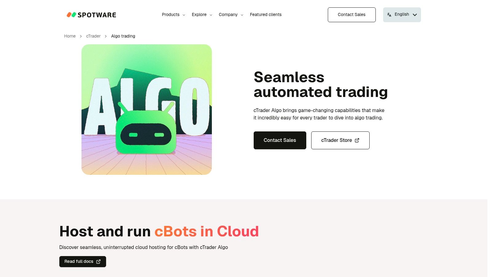 cTrader Automate (Spotware)