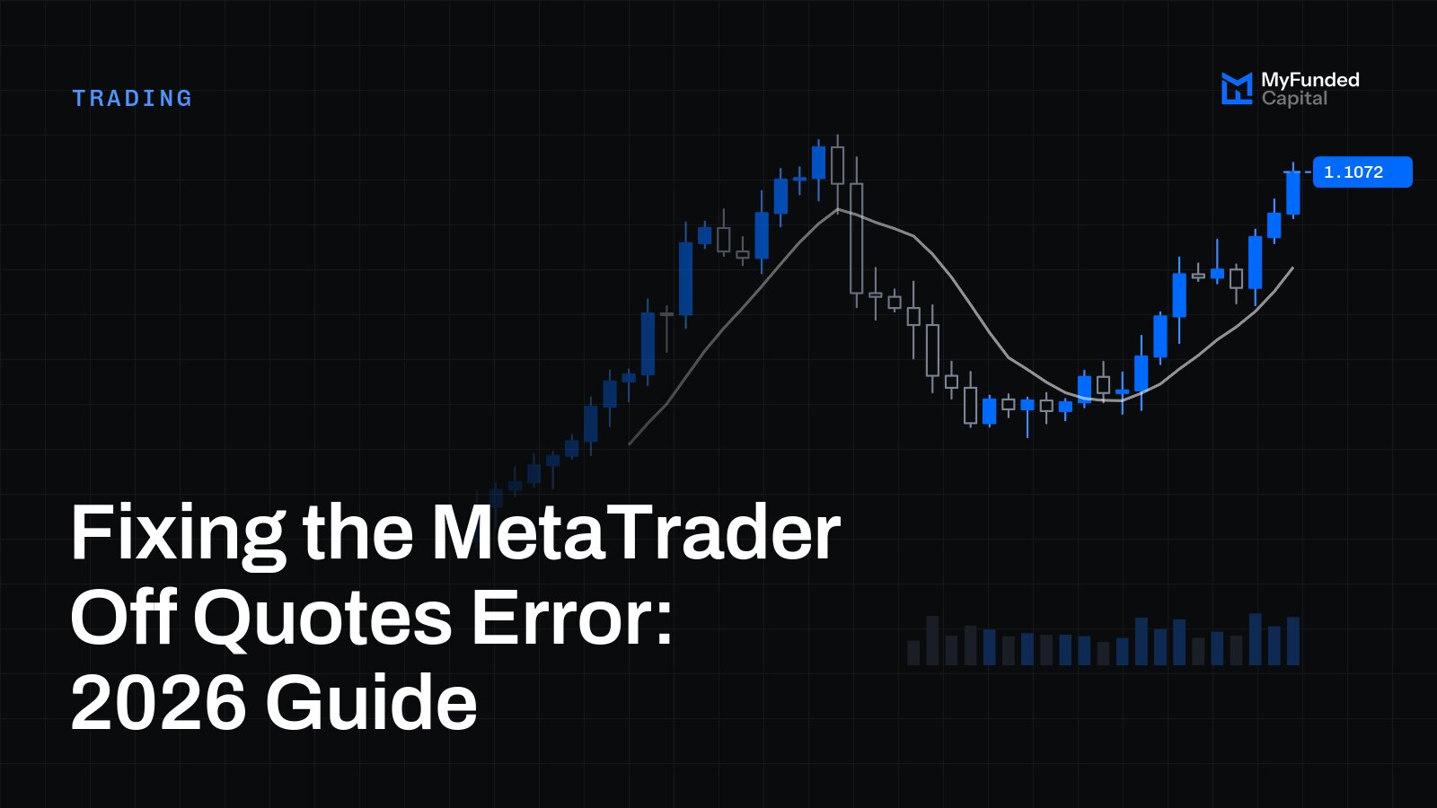 Fixing the MetaTrader Off Quotes Error: 2026 Guide